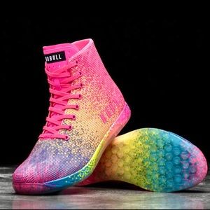 ❣️RESERVED❣️HP🎉 NEW NOBULL PROJECT Trainers Neon Pink Glitch Women 9 Men 7.5